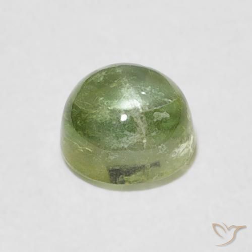Tourmaline Gemstone in 5.5 mm (calibrated) Size for Sale, Tourmaline Stone in Pale Lime Green Color
