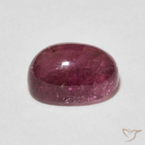 Tourmaline Gemstone in 9.1 x 6.3 mm Size for Sale, Tourmaline Stone in Medium Red Color