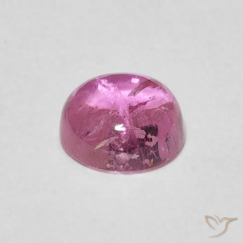 Tourmaline Gemstone in 5.5 mm (calibrated) Size for Sale, Tourmaline Stone in Deep Pink Color