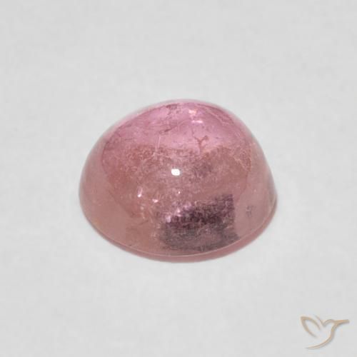 Tourmaline Gemstone in 7 mm (calibrated) Size for Sale, Tourmaline Stone in Medium Pink Color