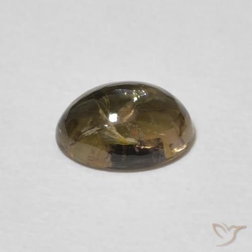 Tourmaline Gemstone in 8 x 6 mm (calibrated) Size for Sale, Tourmaline Stone in Light Brown Color