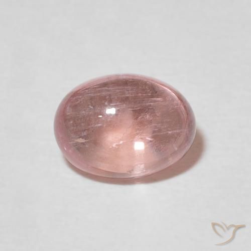 1.63ct Natural Light Hot Pink Tourmaline, Oval, Transparent