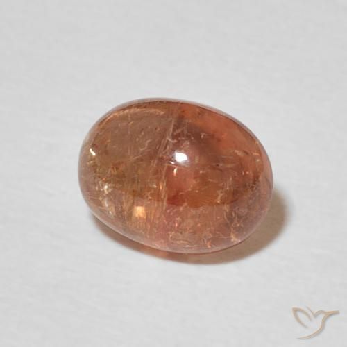 1.84 ct Pink Tourmaline Stone, Natural Tourmaline in Oval Cabochon Shape for Sale