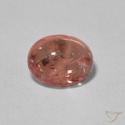 1.98ct Natural Deep Pink Tourmaline, Oval, Transparent