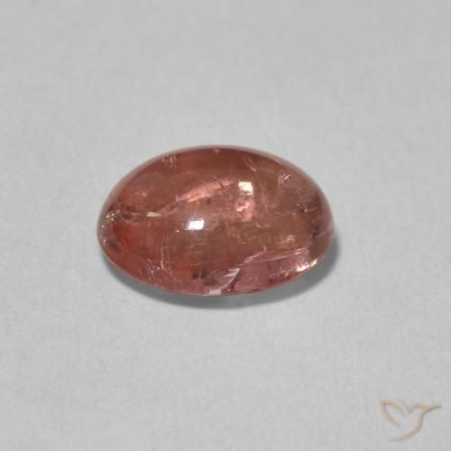 Tourmaline Gemstone in 8.6 x 6.8 mm Size for Sale, Tourmaline Stone in Deep Pink Color