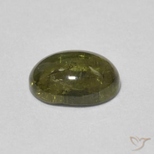 Tourmaline Gemstone in 8 x 6 mm (calibrated) Size for Sale, Tourmaline Stone in Dark Green Color