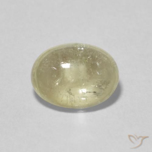 1.62ct Natural Pale Yellow Tourmaline, Oval, Transparent