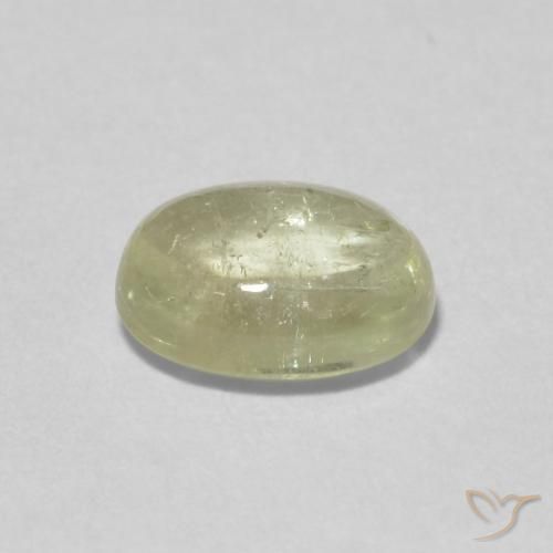 Tourmaline Gemstone in 8 x 6 mm (calibrated) Size for Sale, Tourmaline Stone in Pale Yellow Color