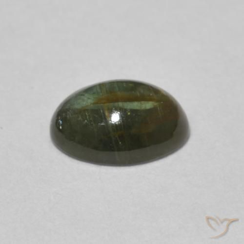 Tourmaline Gemstone in 8 x 6 mm (calibrated) Size for Sale, Tourmaline Stone in Deep Green Color