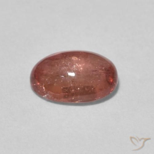 Tourmaline Gemstone in 8 x 6 mm (calibrated) Size for Sale, Tourmaline Stone in Medium Dark-Pink Color