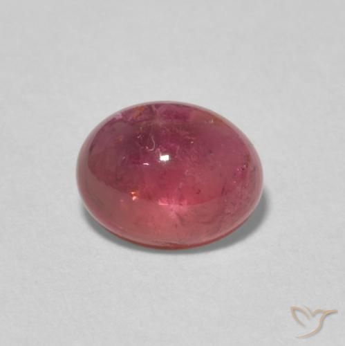 1.33ct Natural Dark Red Tourmaline, Oval, Transparent