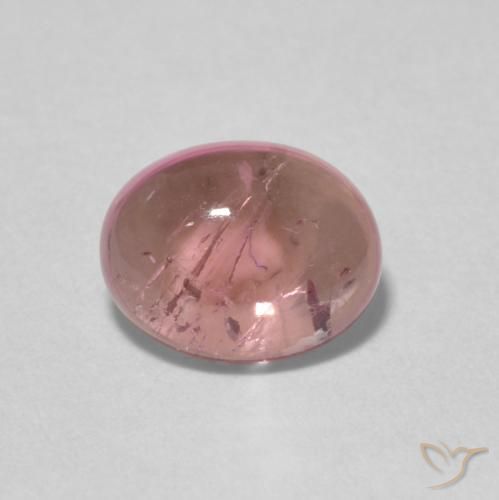 1.44ct Natural Medium Pink Tourmaline, Oval, Transparent