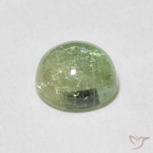 Tourmaline Gemstone in 7 mm (calibrated) Size for Sale, Tourmaline Stone in Light Green Color