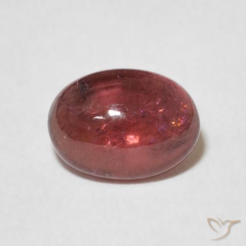 1.35ct Natural Dark Purple Tourmaline, Oval, Transparent