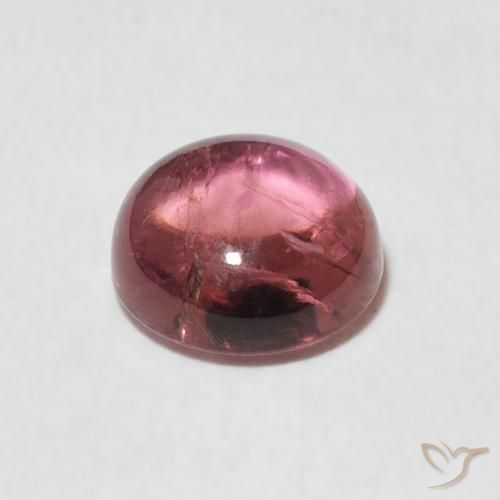 Tourmaline Gemstone in 6.5 mm (calibrated) Size for Sale, Tourmaline Stone in Deep Magenta Color