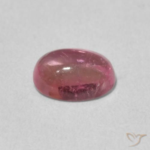 Tourmaline Gemstone in 6.2 x 4.7 mm Size for Sale, Tourmaline Stone in Intense Pink Color