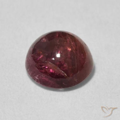 Tourmaline Gemstone in 6.5 mm (calibrated) Size for Sale, Tourmaline Stone in Medium Pink Color