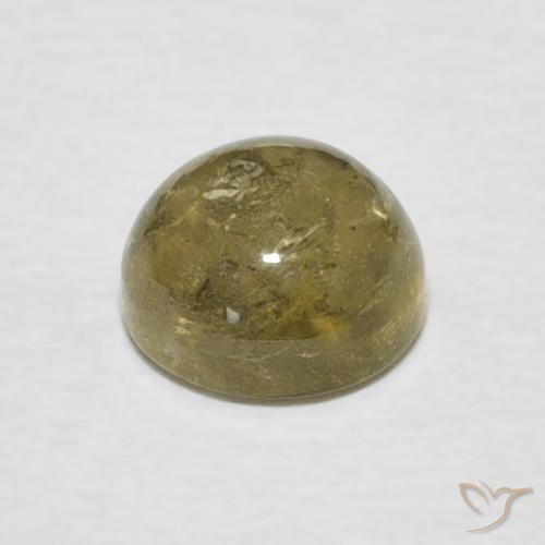 Tourmaline Gemstone in 6 mm (calibrated) Size for Sale, Tourmaline Stone in Golden Yellow Color