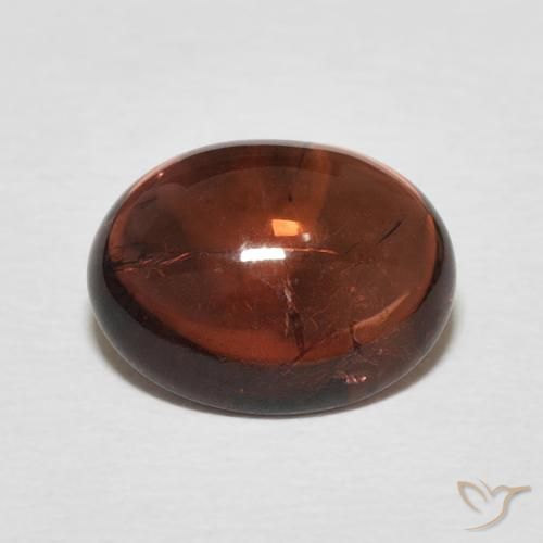2.66ct Natural Sangria Red Tourmaline, Oval, Transparent