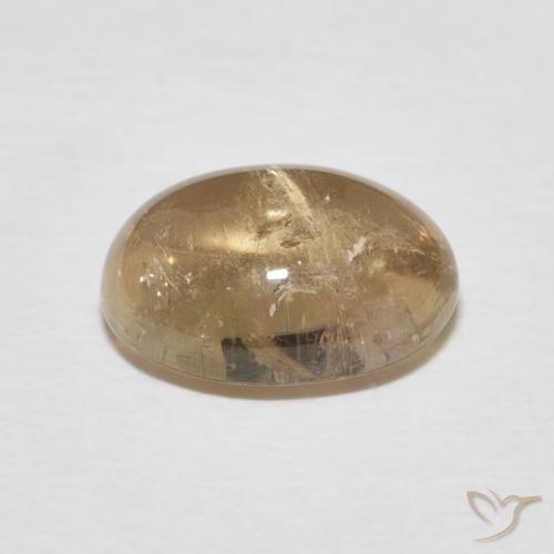 Tourmaline Gemstone in 10 x 8 mm (calibrated) Size for Sale, Tourmaline Stone in Gold Color