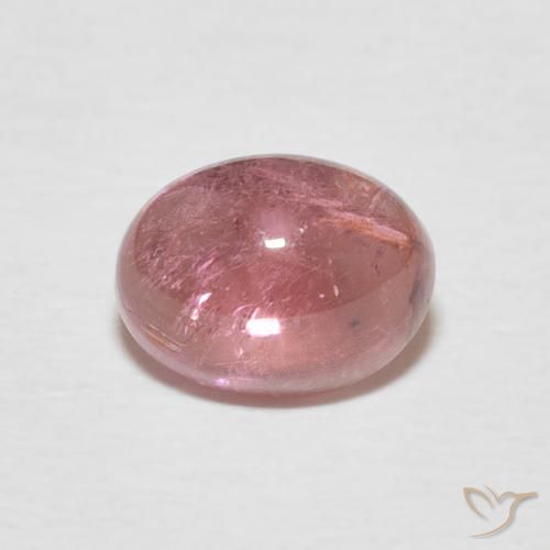 1.67ct Natural Orange Pink Tourmaline, Oval, Transparent