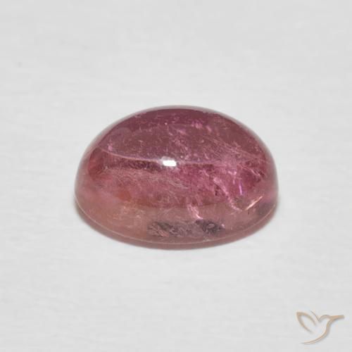 Tourmaline Gemstone in 8 x 6 mm (calibrated) Size for Sale, Tourmaline Stone in Orange Pink Color