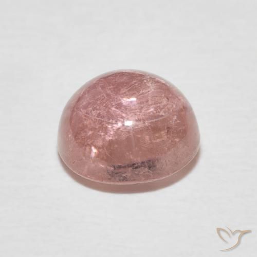 Tourmaline Gemstone in 7 mm (calibrated) Size for Sale, Tourmaline Stone in Earthy Pink Color