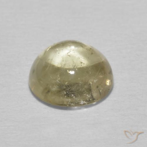 Tourmaline Gemstone in 7 mm (calibrated) Size for Sale, Tourmaline Stone in Light Yellow Color