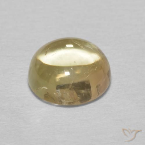 Tourmaline Gemstone in 7 mm (calibrated) Size for Sale, Tourmaline Stone in Golden Color