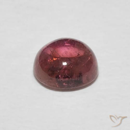 Tourmaline Gemstone in 5.5 mm (calibrated) Size for Sale, Tourmaline Stone in Orangish Pink Color