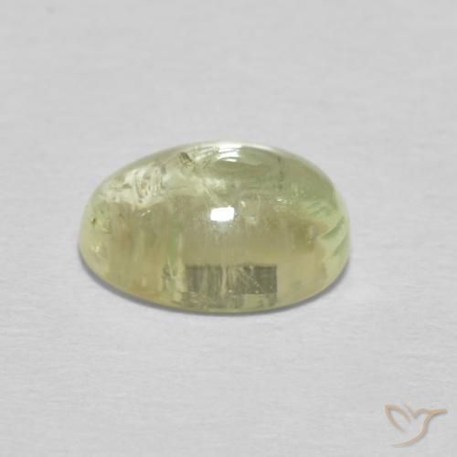 Tourmaline Gemstone in 8 x 6 mm (calibrated) Size for Sale, Tourmaline Stone in Yellowish Green Color