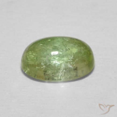 Tourmaline Gemstone in 8 x 6 mm (calibrated) Size for Sale, Tourmaline Stone in Yellowish Green Color