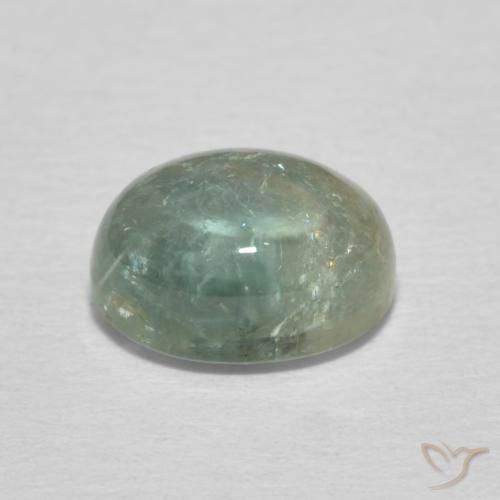 Tourmaline Gemstone in 8 x 6 mm (calibrated) Size for Sale, Tourmaline Stone in Very Light Green Color