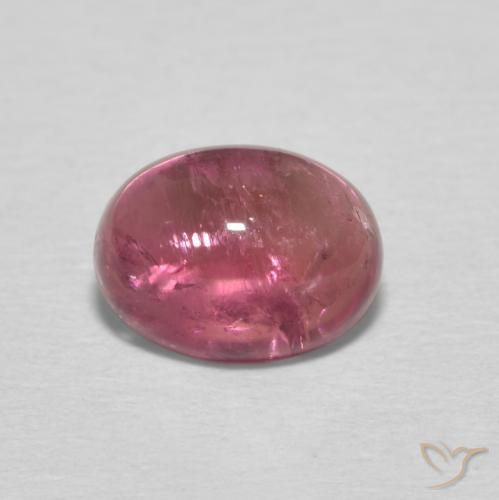 1.31ct Natural Medium Pink Tourmaline, Oval, Transparent