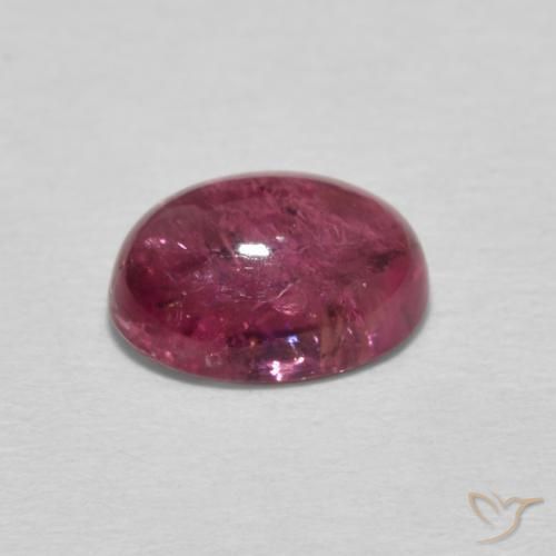 Tourmaline Gemstone in 7.7 x 5.8 mm Size for Sale, Tourmaline Stone in Medium Pink Color