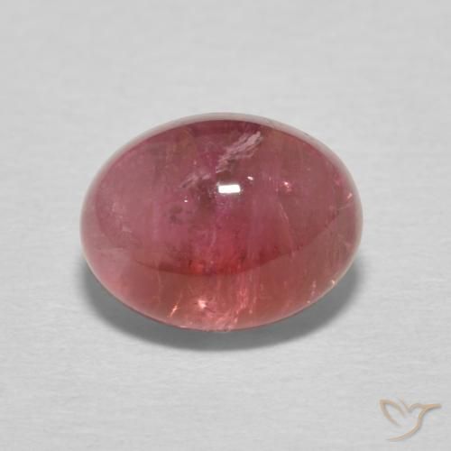 1.79ct Natural Deep Pink Tourmaline, Oval, Transparent