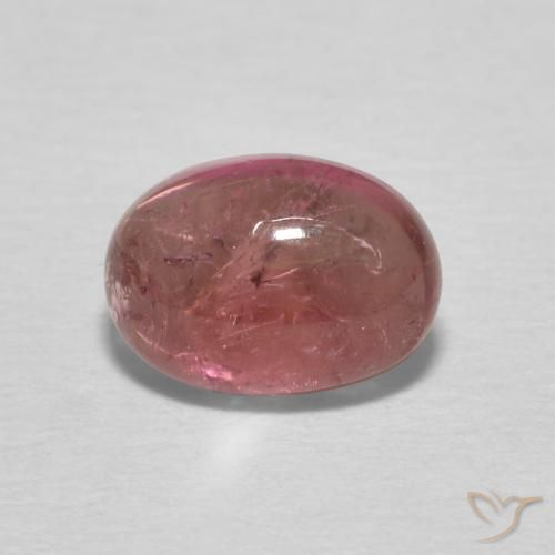1.34ct Natural Deep Pink Tourmaline, Oval, Transparent