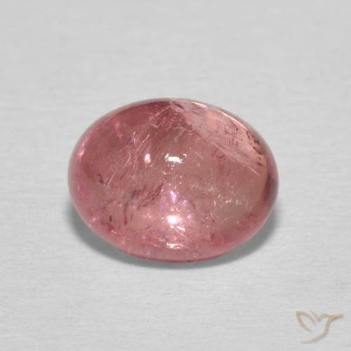 1.85ct Natural Dark Pink Tourmaline, Oval, Transparent