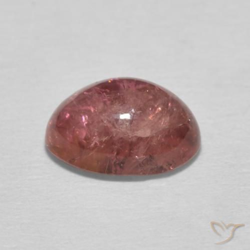 Tourmaline Gemstone in 8 x 6 mm (calibrated) Size for Sale, Tourmaline Stone in Purplish Cherry Red Color
