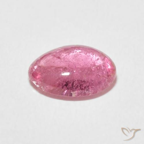 Tourmaline Gemstone in 9 x 7 mm (calibrated) Size for Sale, Tourmaline Stone in Bubblegum Pink Color