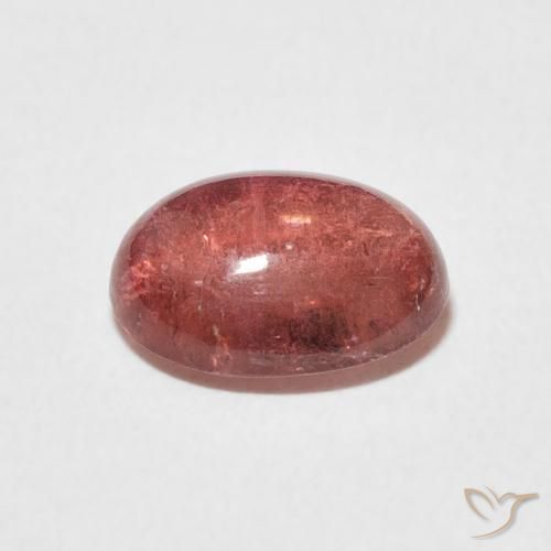 Tourmaline Gemstone in 9.5 x 7.3 mm Size for Sale, Tourmaline Stone in Raspberry Pink Color