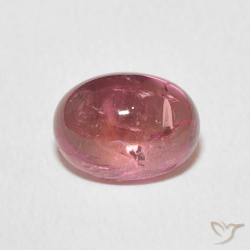 1.79ct Natural Medium Pink Tourmaline, Oval, Transparent
