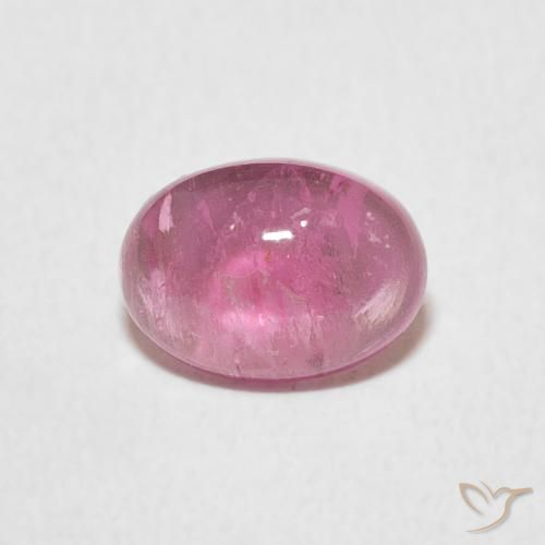 1.22ct Natural Bubblegum Pink Tourmaline, Oval, Transparent