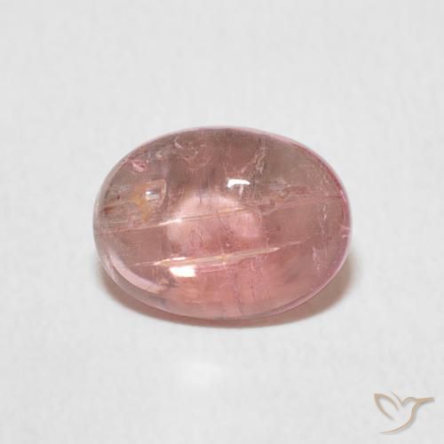 1.28ct Natural Medium Pink Tourmaline, Oval, Transparent