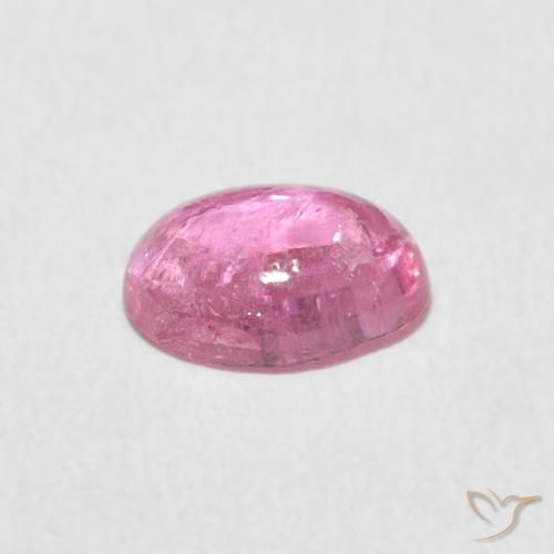 Tourmaline Gemstone in 8 x 6 mm (calibrated) Size for Sale, Tourmaline Stone in Bubblegum Pink Color
