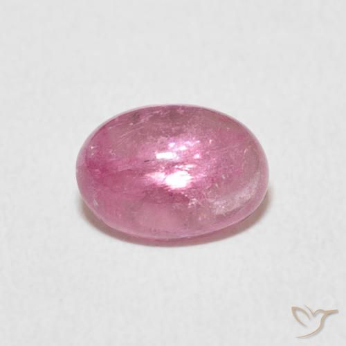 1.19ct Natural Hot Pink Tourmaline, Oval, Transparent