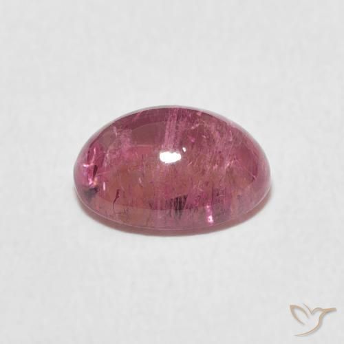 Tourmaline Gemstone in 8 x 6 mm (calibrated) Size for Sale, Tourmaline Stone in Intense Pink Color