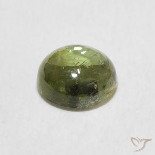 Tourmaline Gemstone in 6 mm (calibrated) Size for Sale, Tourmaline Stone in Yellowish Green Color