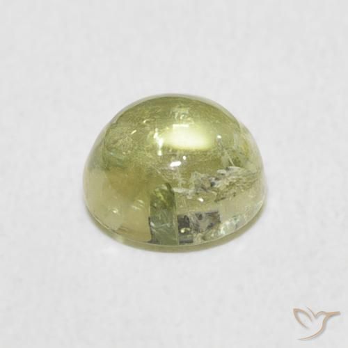 Tourmaline Gemstone in 6 mm (calibrated) Size for Sale, Tourmaline Stone in Warm Earthy Green Color