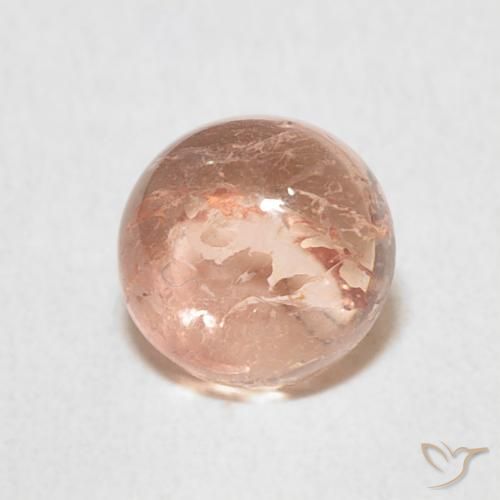 1.01ct Natural Medium Pink Tourmaline, Round, Transparent